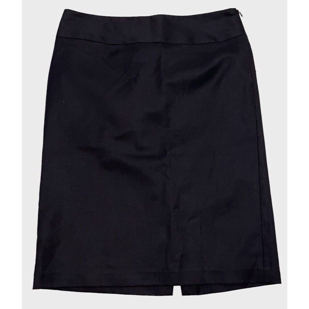 Banana Republic Skirt Womens Size 6 Wool Brown Straight Pencil Business Casual